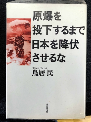 1782_鳥居民_原爆を投下するまで日本を降伏させるな_草思社